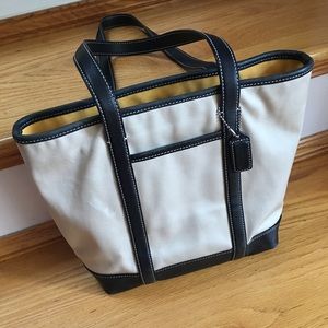 Authentic Coach tote bag